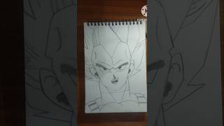 Vegeta free hand 🎨🔥🔥🔥🔥 anime art [upl. by Harmony416]