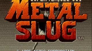 Metal Slug 1 NeoGeo Complete PlaythroughNo Commentary [upl. by Trepur]