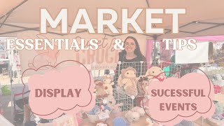 Market display ESSENTIALS 🌟 amp tips for a successful crochet market turnout 💖 [upl. by Liebowitz698]