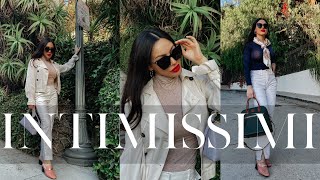 Intimissimi Knitwear Lounge Haul Modal amp Cashmere Tops Review  Sustainable Luxury Style [upl. by Stochmal]