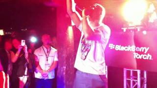 Tinie Tempah  Written in the Stars LIVE HD Sydney BlackBerry Torch Launch [upl. by Mima]