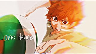 One dance  Hinata Shoyo edit [upl. by Kamillah]