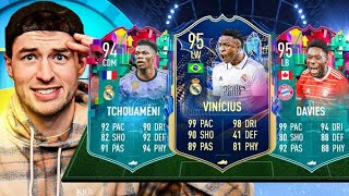 QampA FUT Draft w 95 Vini 95 Davies 94 Tchouameni [upl. by Ardnuassak]