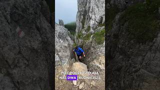 Jedyny taki szlak w Tatrach⭐️tatry mountains tatramountains travel hiking nature [upl. by Khalin]