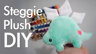 Steggie Plush DIY  FREE PATTERN [upl. by Freemon28]