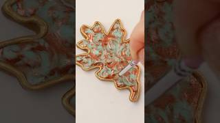 Decorated cookies for fall 🍂 cookiedecorating decoratedcookies cookieartistry fallbaking [upl. by Erodisi]