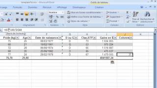 Excel 2007 tutoriel 10  Notion de référence relative et absolue [upl. by Areehs]