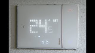 Smarther with Netatmo  the connected thermostat of BTicino  new installation [upl. by Daniela799]