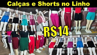 FABRICANTE CALÇA E SHORTS NO LINHO MUITO BARATO EM SANTA CRUZ DO CAPIBARIBE [upl. by Eissed]