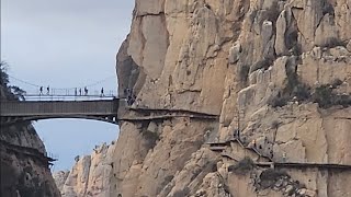 January 4th 2024 Caminito del Rey [upl. by Yarehs609]