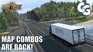 My favorite map combo is back RusMap 242  SR 105  ROEX 31  ProMods 256  ETS2 [upl. by Assirak]