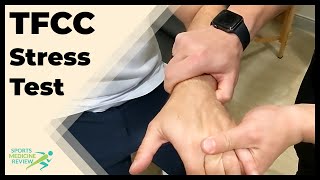 TFCC Stress Test for TFCC Tears [upl. by Nylac]