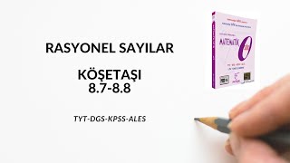 RASYONEL SAYILAR KÖŞETAŞI 8788 KAREKÖK YAYINLARI MATEMATİK SIFIR [upl. by Gilliette]