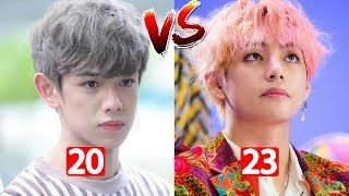 Third Kamikaze Vs BTS Taehyung V Childhood II Transformation From 1 To 23 Years Old [upl. by Florentia]