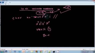 Lecture 114 Unicode Numbers in java in hindi [upl. by Mill846]