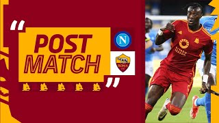 TAMMY ABRAHAM  POST MATCH INTERVIEW  NAPOLIROMA [upl. by Tremaine102]