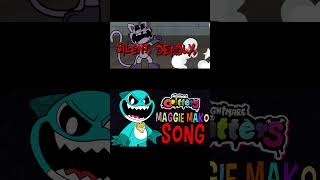 Maggie Mako vs Smilling Critters  Poppy Playtime Chapter 4 Nightmare Critters Song ♪ Dj GG [upl. by Demahum]