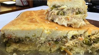 🔥TORTA DE FRANGO CREMOSA FÁCIL E RÁPIDO  MANUAL DA COZINHA 394 [upl. by Nellahs12]