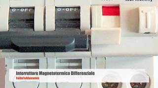 Conoscere Interruttore Magnetotermico Differenziale come se fosse Antani [upl. by Ystap]