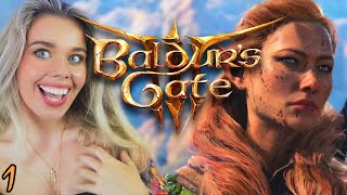 BALDURquotS GATE 3 GOING IN COMPLETELY BLIND PS5 First Playthrough  LET THE THIRST BEGIN  Part 1 [upl. by Nebuer]