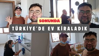 Sonunda Türkiyede Ev Kiraladık Yeni Evimiz TürkÇin çift vlog [upl. by Attennod]