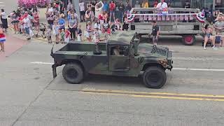 Fowlerville MI 4th of July 2024 Parade  Complete [upl. by Suoirad643]