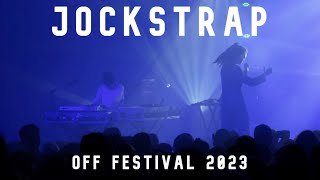 Jockstrap live  OFF Festival 2023 [upl. by Yerahcaz]