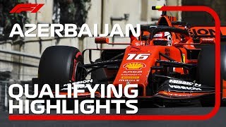 2019 Azerbaijan Grand Prix​ Qualifying Highlights [upl. by Ahsa]