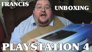 Francis Unboxing a Playstation 4 [upl. by Retsevlis617]