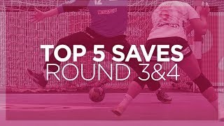 Top 5 Saves  Womens EHF EURO 2018 Qualification [upl. by Quinta]