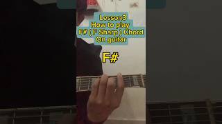 How to play F Sharp  F  Chord on guitar  guitar lessons chord [upl. by Imoen]