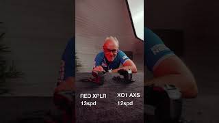 Red XPLR 13spd vs X01 Eagle 12spd [upl. by Fuller]