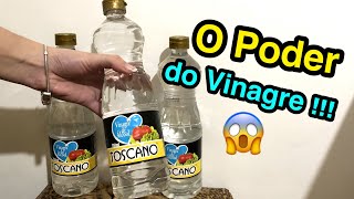 🔥10 DICAS PODEROSAS USANDO VINAGRE DE ÁLCOOL NA LIMPEZA VEJA O QUE ACONTECEU 😱 [upl. by Anilocin]