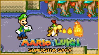 Bowser jr is MAD at popple II Luigi plays Mario and Luigi superstar saga FT Bowser jr [upl. by Enair579]