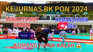 PARTAI SERU‼️KOMANG HARIK BALI VS RAMAKEEN SIGIT SUMBAR  KELAS E PUTRA [upl. by Rihsab]