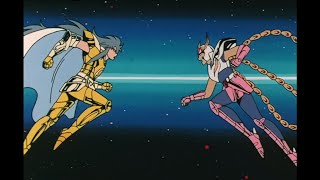 Saint Seiya The Lost Canvas  Pisces Ablifica vs Griffin Minos [upl. by Eveam700]