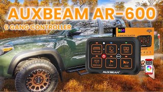 CONTROL YOUR ACCESSORIES  AUXBEAM AR600 6 GANG CONTROLLER [upl. by Nileuqaj]