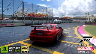 Forza Horizon 5 How to get evolving world oval track accolade Stadium snapshot [upl. by Xantha591]