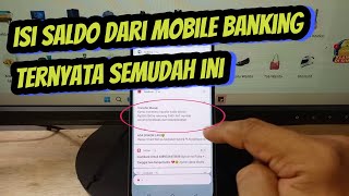 Cara Isi Saldo SEABANK dari Mobile Banking dan ATM Update Terbaru [upl. by Eisenhart]