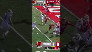 Wisconsin takes a 14 point lead vs Rutgers 🤯 [upl. by Whiney]