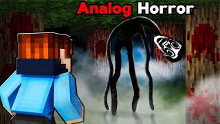 I Added ANALOG HORROR into Minecraft [upl. by Hanonew]