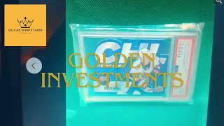 EGGY INVEGA  GOLDEN Investments CSCA The Sports Card Business [upl. by Ereveneug]