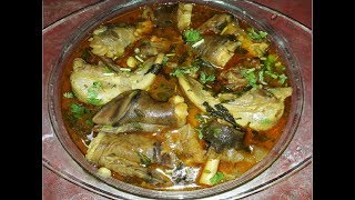 Hyderabadai Nahari Recipe l Paya And Zaban Nihari l Bakrid Special l Eid Al Adha Special l Norien [upl. by Orgell]