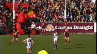 2001 AFL Round 16  Essendon vs North Melbourne [upl. by Aved]