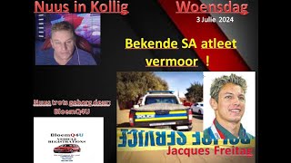 Bekende SA atleet vermoor  Jacques Freitag [upl. by Iat]