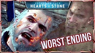 Witcher 3 HEARTS OF STONE  WORST ENDING ► Master Mirror Takes Geralts and Olgierds Souls [upl. by Edison]