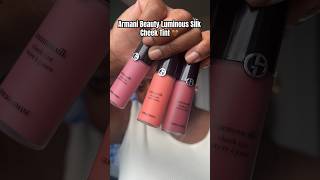 ARMANI BEAUTY LUMINOUS SILK CHEEK TINT and lip too 😉 [upl. by Shuman]