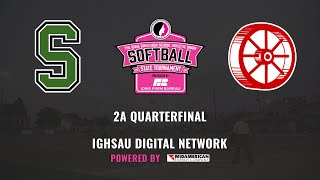 2024 IGHSAU State Softball 2A Quarterfinal Audubon vs West Monona [upl. by Tahmosh]