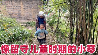 如果以后小琴和李俊没有生活能力了，可以全靠一桁要吃的养活父母，到隔壁奶奶家不给东西就不走，一桁太可爱了 [upl. by Elok619]