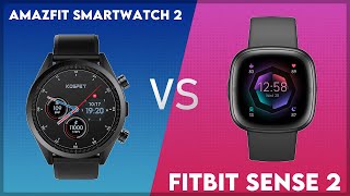 Amazfit Smartwatch 2 vs Fitbit Sense 2 Comparison [upl. by Kciv]